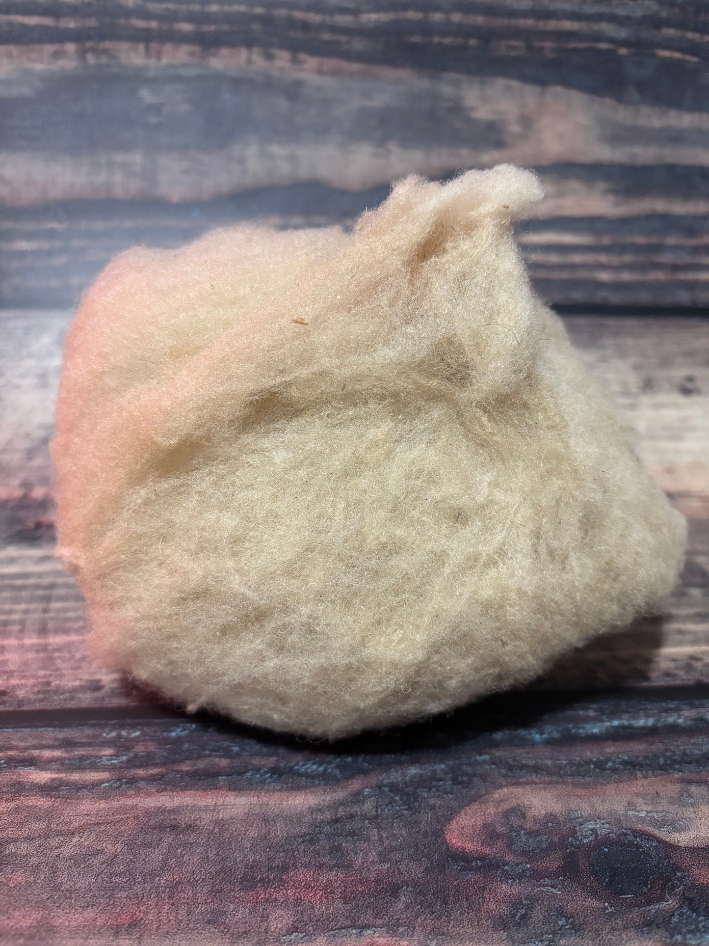 Natural wool batts