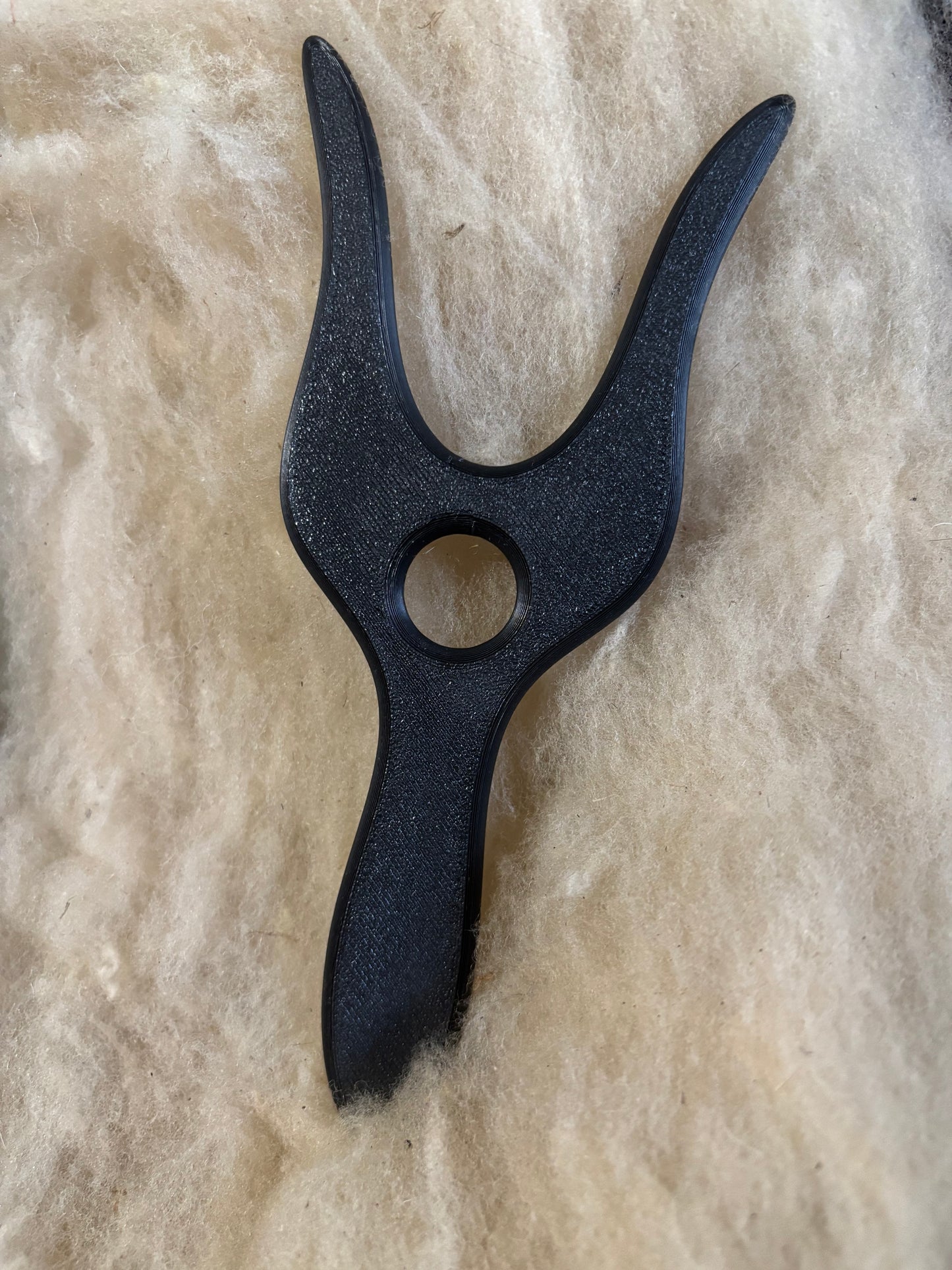 Lucet knitting fork