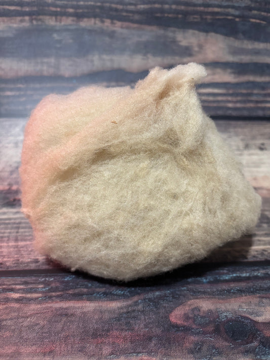 Natural wool batts